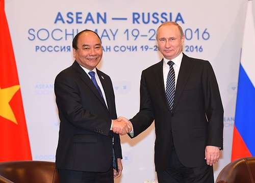 Thủ tướng Nguyễn Xuân Phúc hội kiến Tổng thống Liên bang Nga Vladimir Putin - ảnh 1